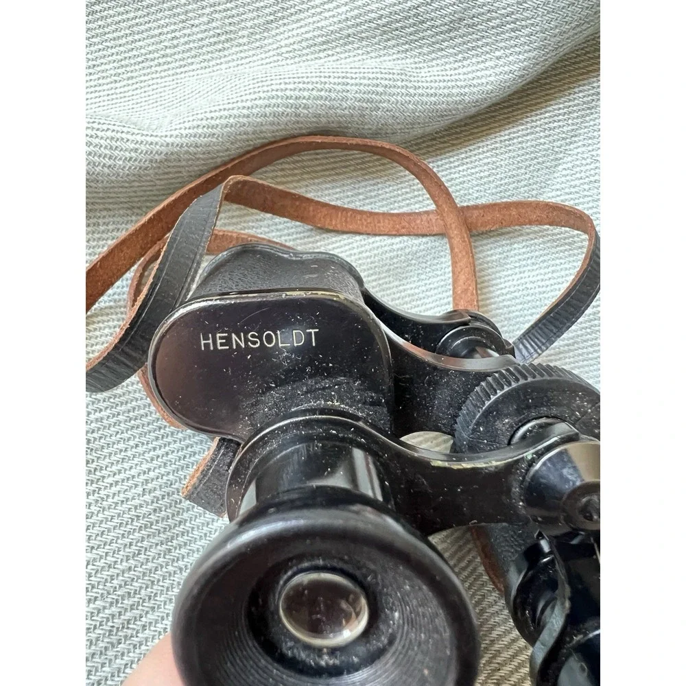 Hensoldt Artillerie 8x24 Compact Porro Prism Coated Binoculars w/ Leather Case